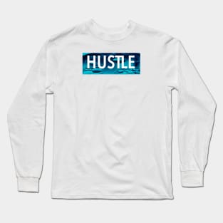 Hustle Brand Block T-shirt Long Sleeve T-Shirt